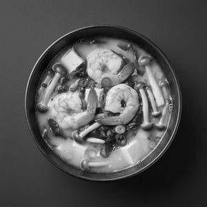 Prawns Shiro Miso Soup