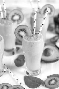 Kiwi Milk Shake
