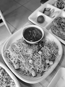 Chicken noodles