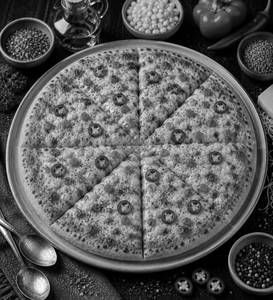 Spicy Corn & Cheese Pizza