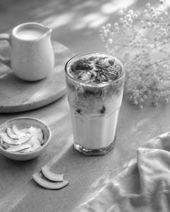 Iced Vietnamese Coconut Latte