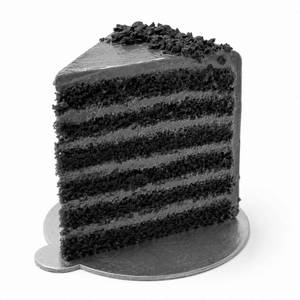 7 Layered Chocolate Cake Slice