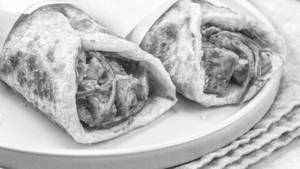 Mix Veg Laccha Roll