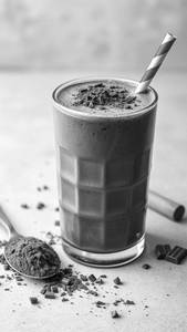Chocolate milkshake