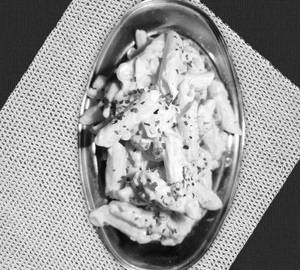 Creamy cheese pasta