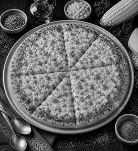 Happy Corn & Cheese Pizza