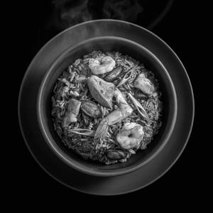 Chicken + Prawn Burnt Garlic Fried Rice