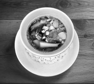 Aromatic Clear Broth Soup Veg