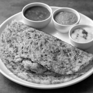 Onion Rava Masala Dosa