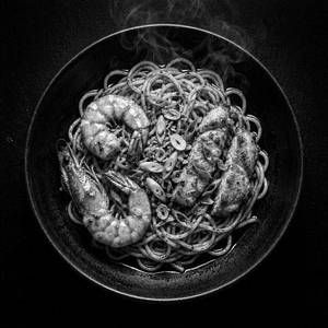 Chicken + Prawn Burnt Garlic Noodles