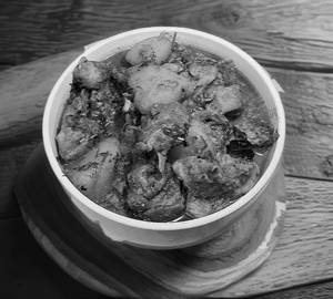 Chicken curry with Mejenga Seeds