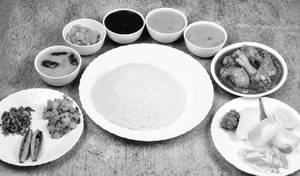 Local Chicken Thali