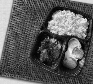 Rice til pork platter