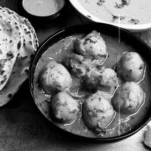 Tawa Malai Chaap Curry