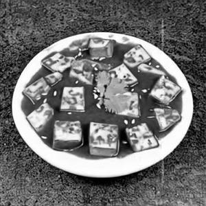 Sliced Tofu Sichuan Sauce
