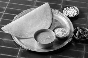Dosa With Sambar
