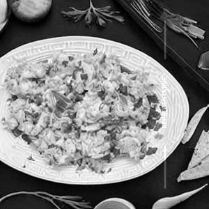 Crab Meat Dry Butter Garlic