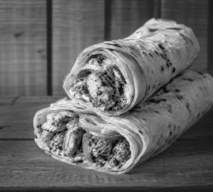 Chicken Rumali roll