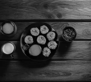 Fried paneer atta momos (8 pieces)