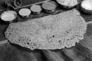 Jain Rava Masala Dosa