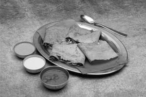 Mushroom Sukka Dosa