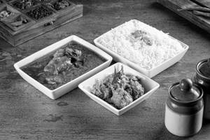 Melagu Chicken Curry & Rice Combo