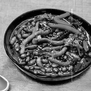 Phakchoy & Beans In Black Pepper Sauce