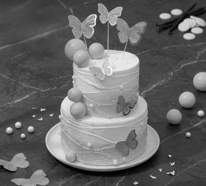 Butterfly Bliss Cake 750 Gms