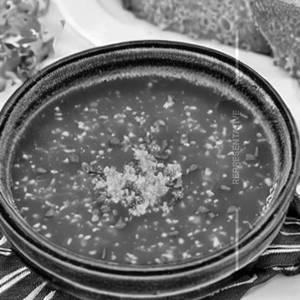 Tomato Egg Drop Soup (Bread Crumbs)