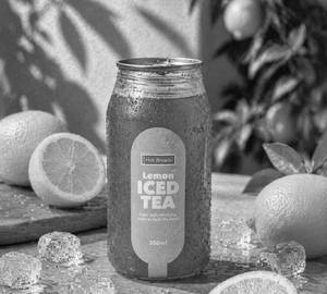 Lemon Iced Tea Can
