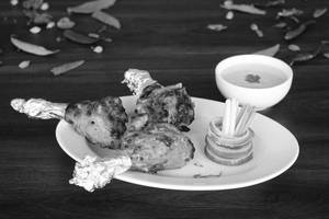 Chicken Kalmi Kebab [3 Pieces](Stuffed With Mutton Keema)