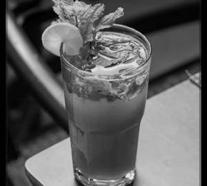 Red Curacao Mojito