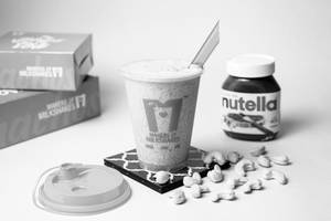 Nutella Nuts Thick Shake