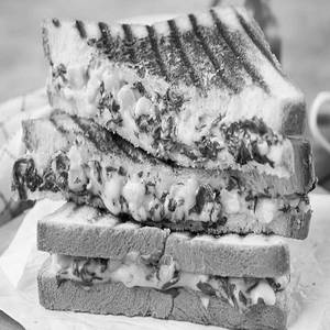 Spinach Corn Sandwich Grill
