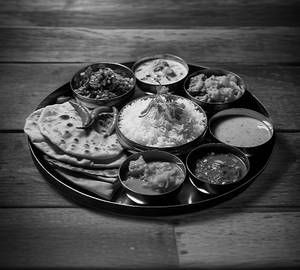 Mutton Thali(2PCS MUTTON)