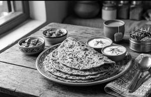 Methi thepla