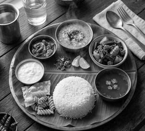 Plate Veg meal 1 Person