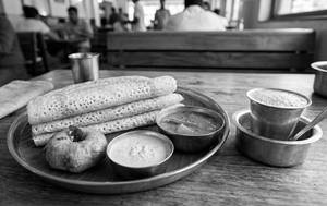 Set Dosa + Vada(1pc) + Tea               