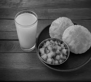 Poori Kelangu + Amla Juice