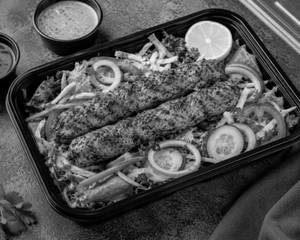 Chicken Seekh Kebab Salad