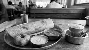 Masala Dosa + Vada(1pc) + Coffee               