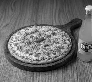 Sev Tamatar Tandoori Pizza 7"+Colddrink 200ml