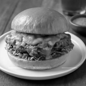 Butter Chicken Burger