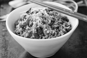 Chilli Garlic Beef Fried Rice