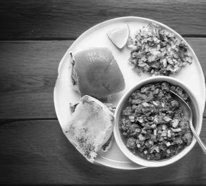 Mutton Keema masala with 4  pao