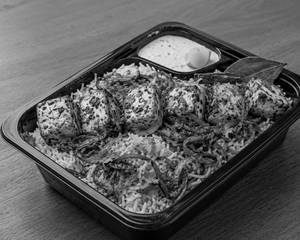 Paneer Tikka Dum Biryani