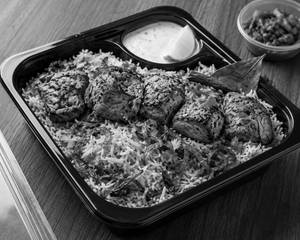 Soya Chaap Dum Biryani