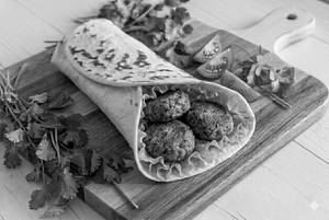 Hara Bhara Kebab Wrap