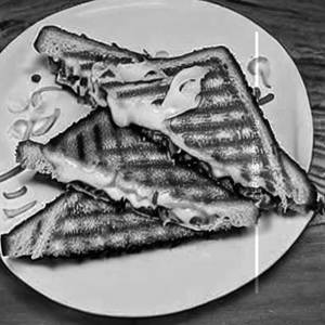 Schezwan Grilled Cheese Sandwich
