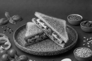Indori Veg Grilled Cheese Sandwich